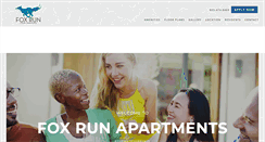 Desktop Screenshot of foxrunaptsincamden.com